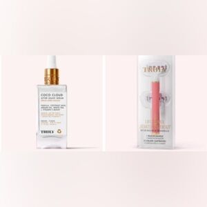 NWT TRULY Coco Cloud Serum and Razor Set